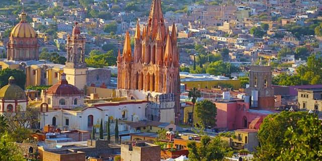 San Miguel de Allende en México